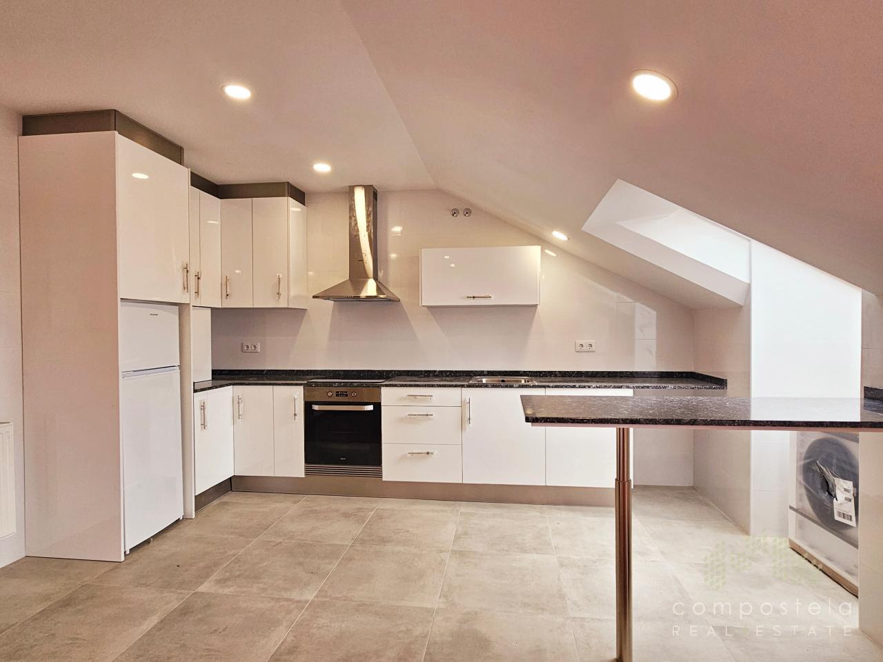 Cómoda cocina con nuevo mobiliario 