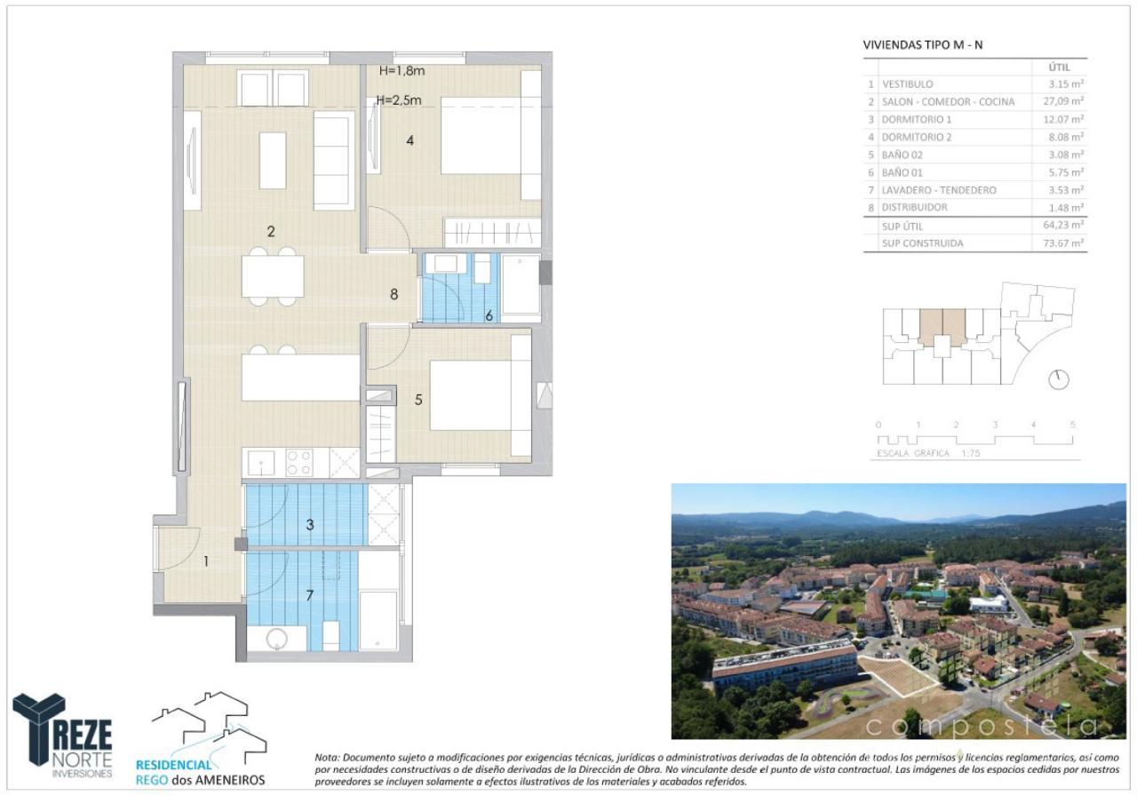 PLANO VIVIENDA TIPO N