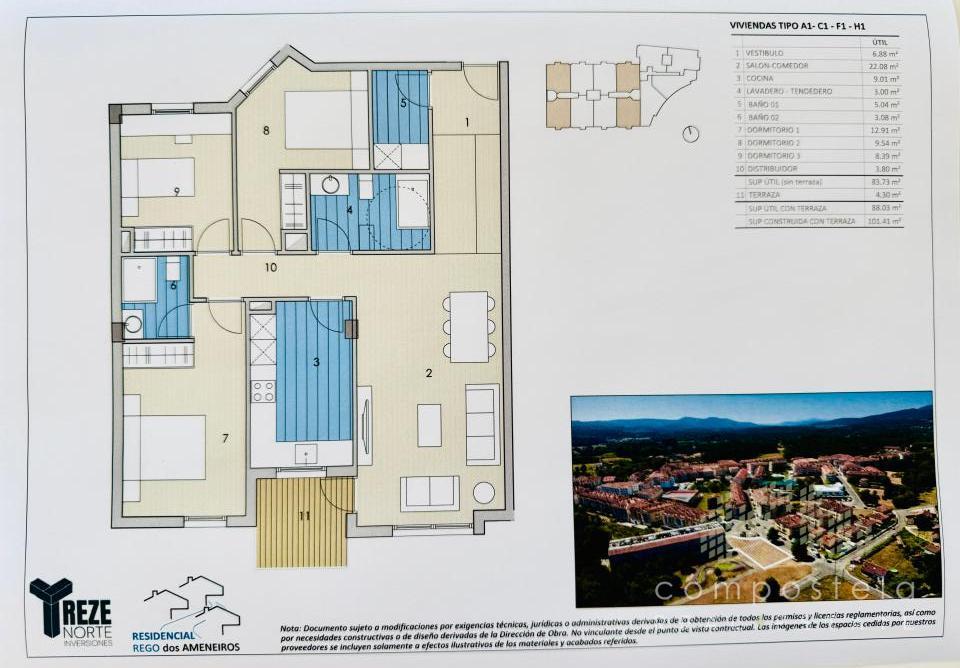 PLANO VIVIENDA TIPO F