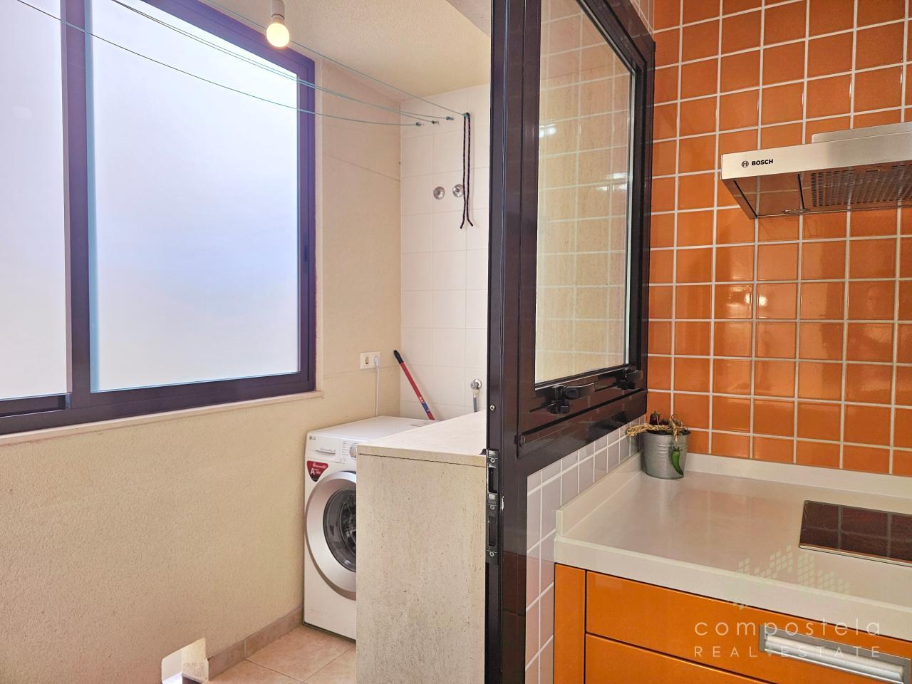 Tendedero independiente en cocina