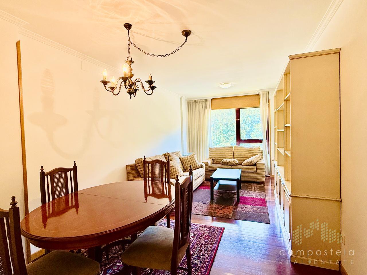 Salón comedor, luz natural