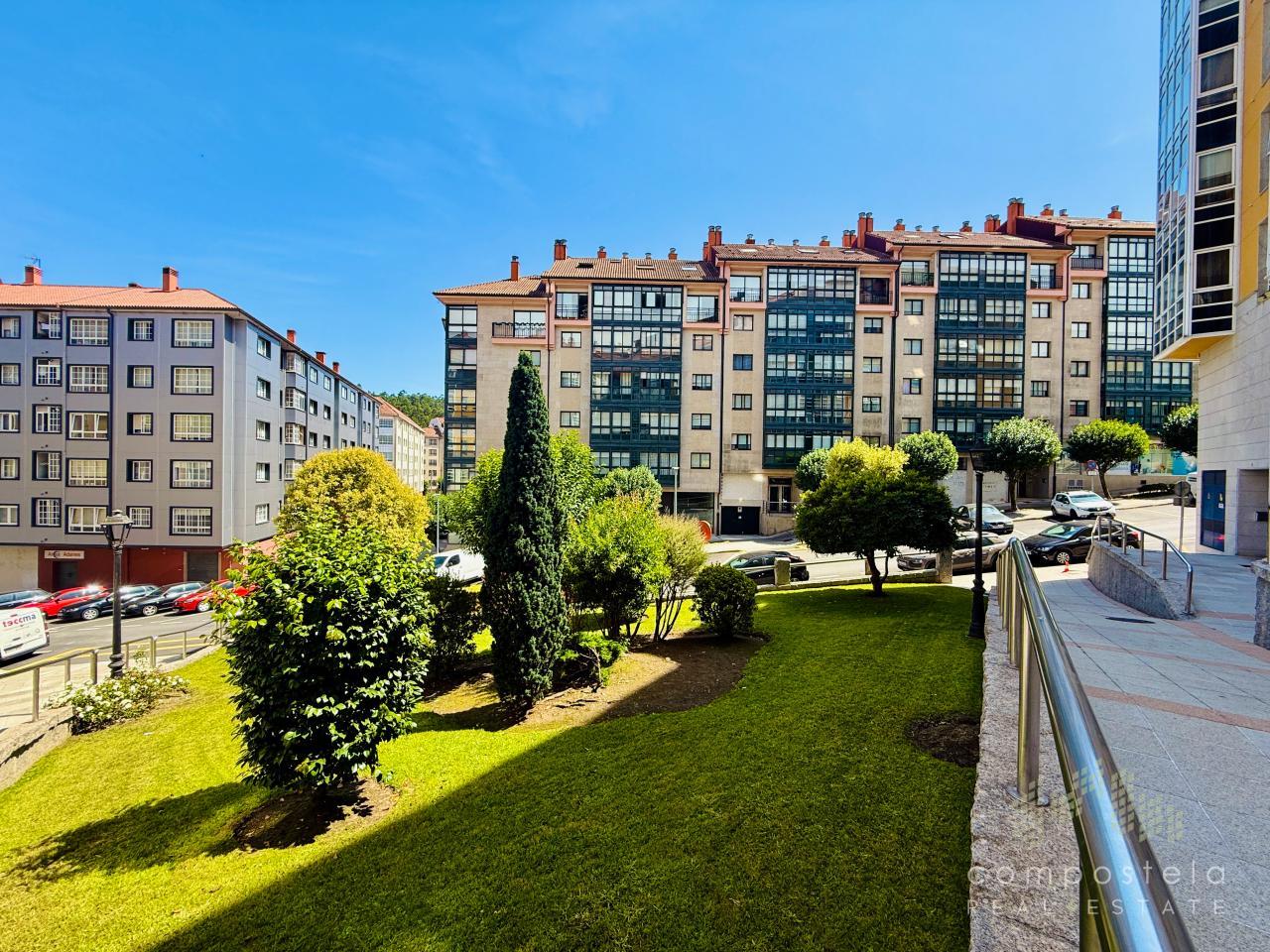 Ubicación, zona nueva de Milladoiro