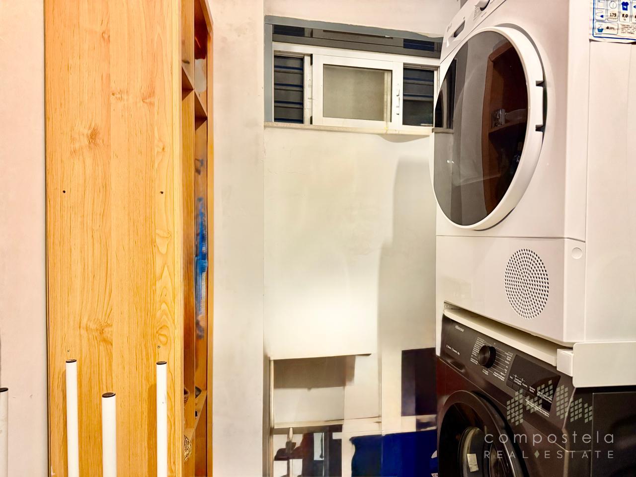 Gran trastero, acondicionado como zona de lavandería