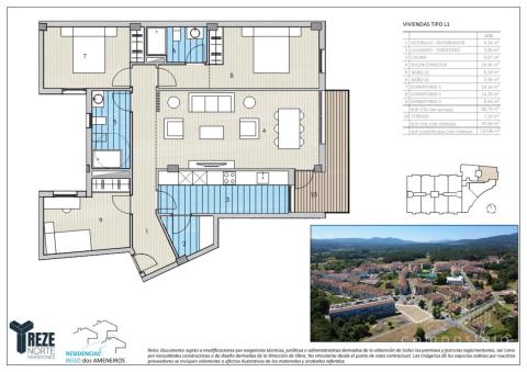 Con una terraza de más de 7m². Residencial 